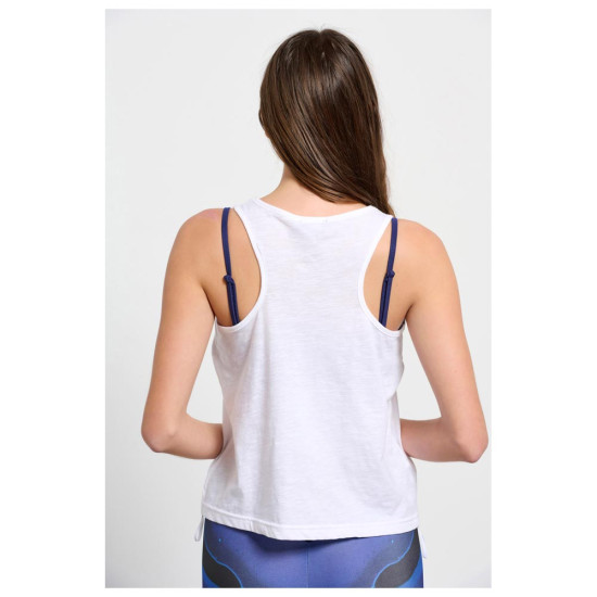 Bodytalk Γυναικεία αμάνικη μπλούζα Cropped Top